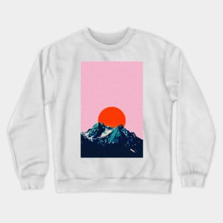 Mountain sunset Crewneck Sweatshirt